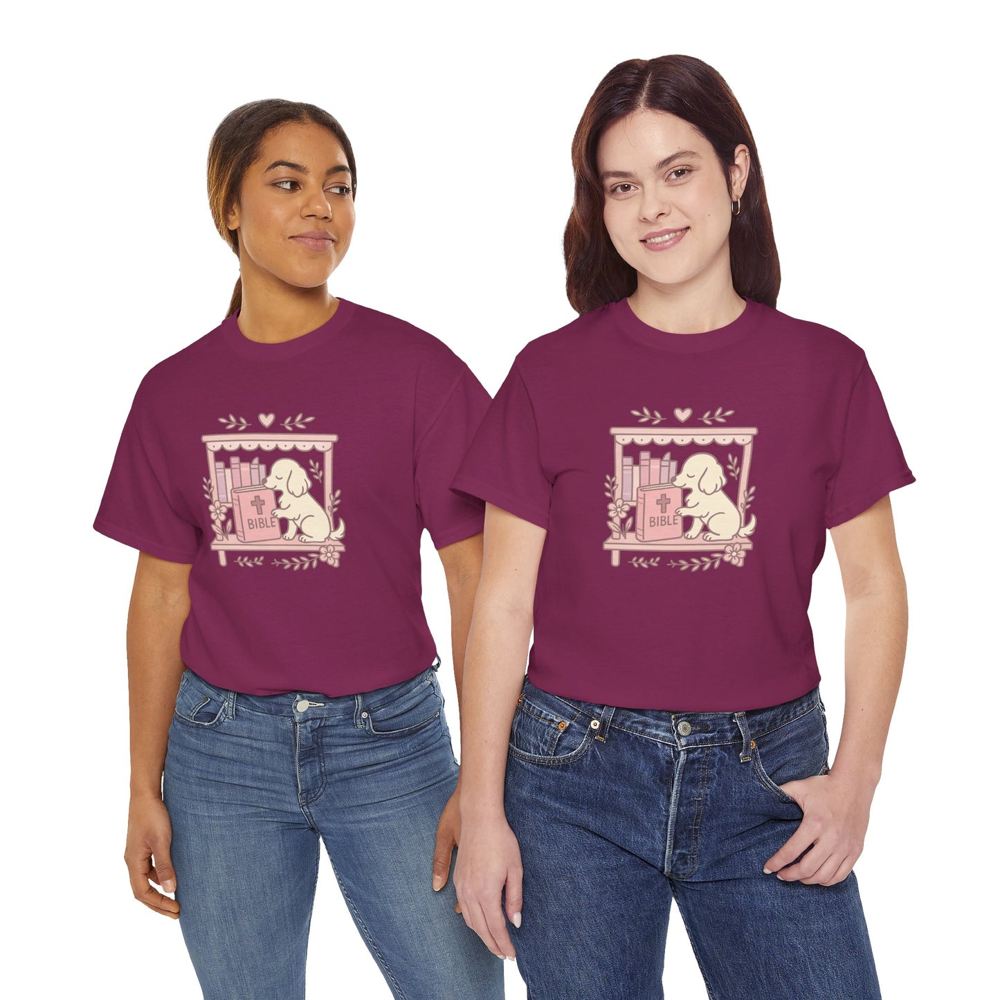 Cozy Dog Bible Lover Tee