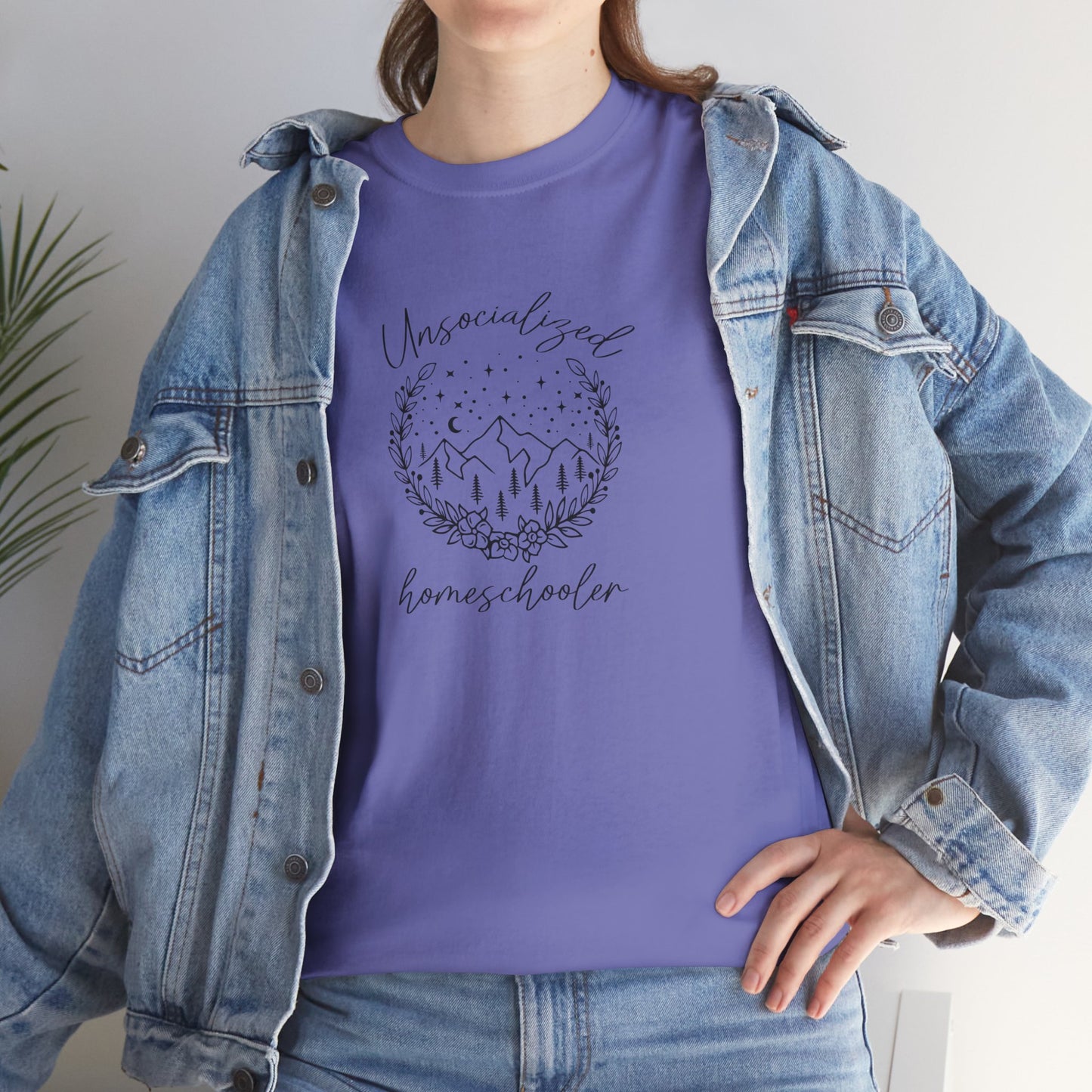 Unsocialized Homeschooler Tee