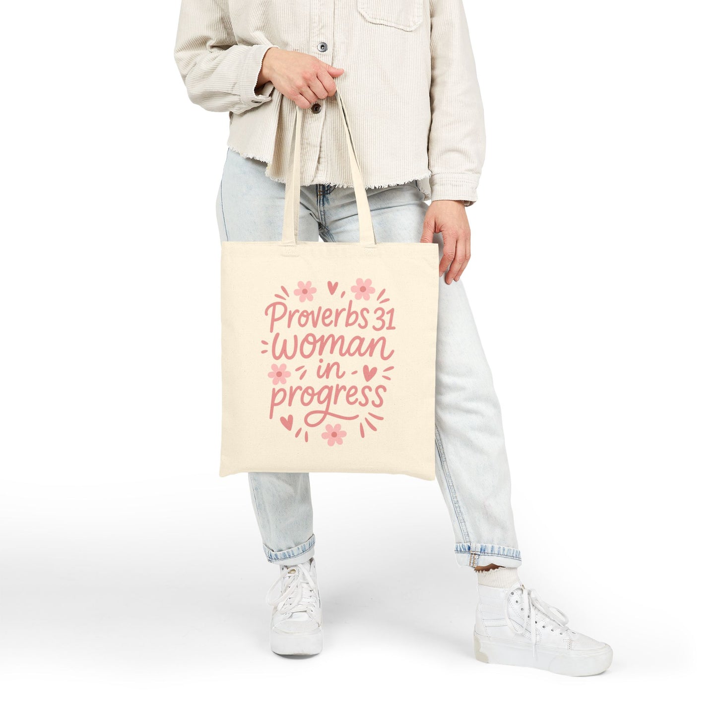 Proverbs 31 Woman Tote Bag