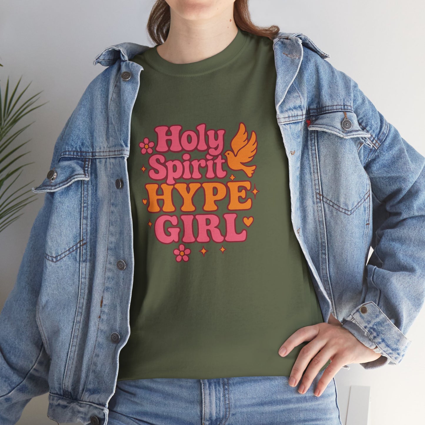 Holy Spirit Hype Girl Tee