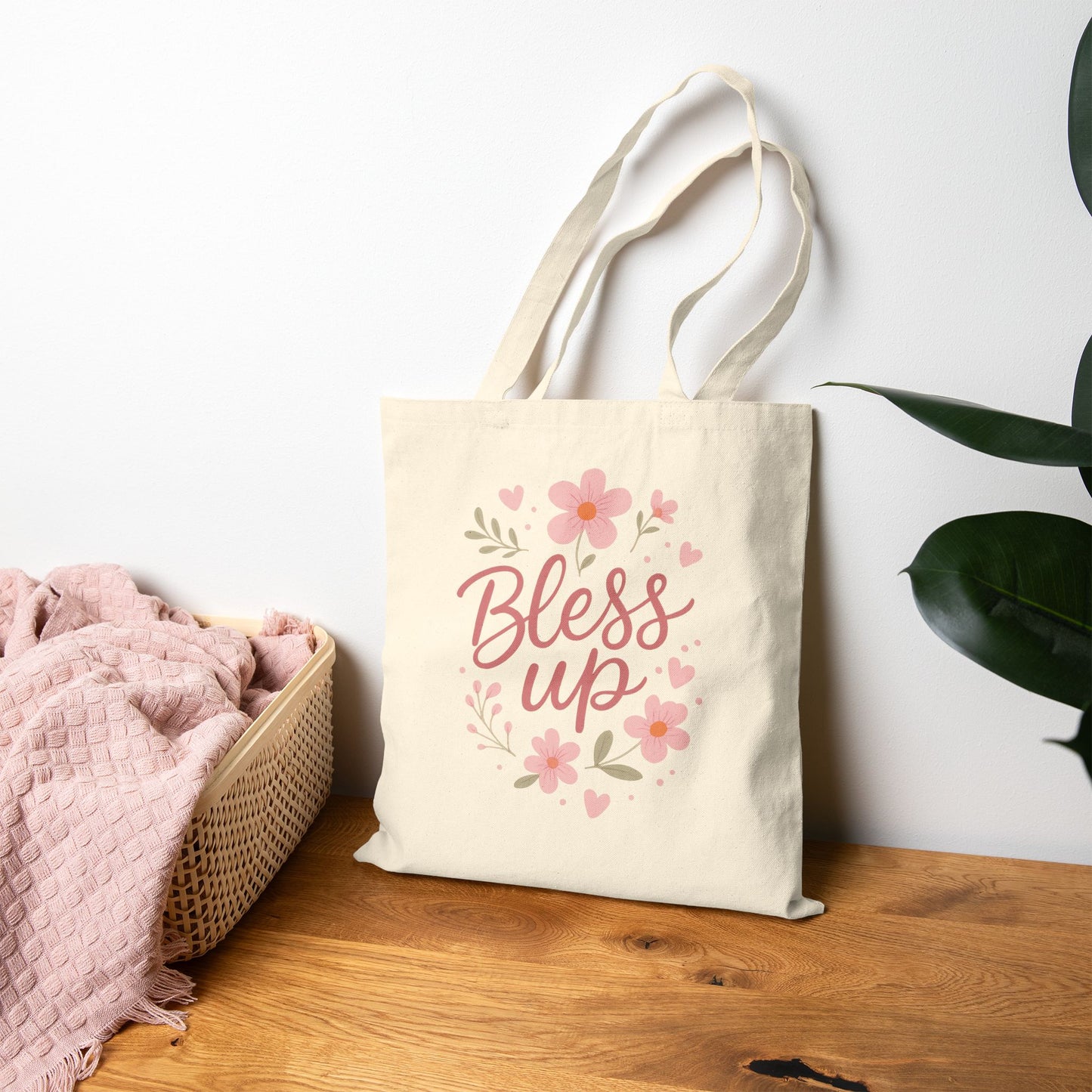Blooming Bless Up Tote Bag