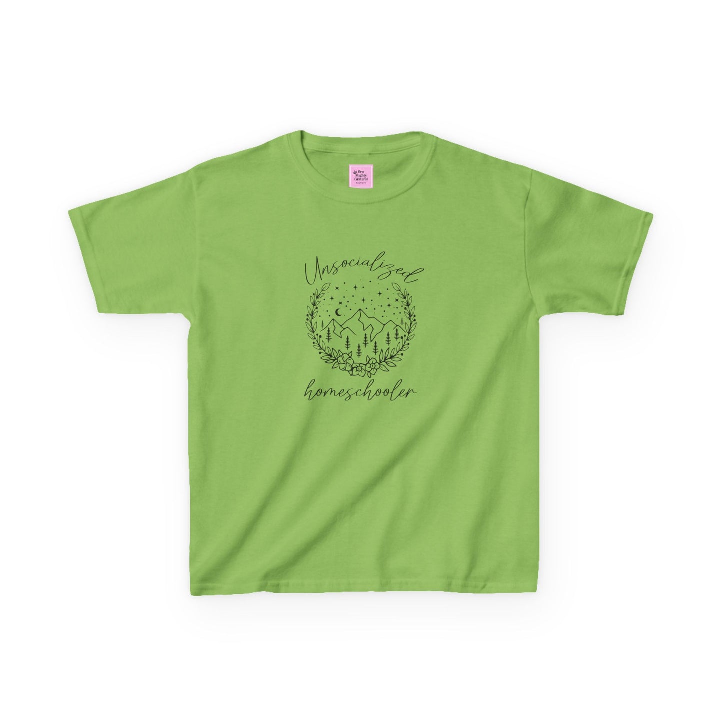 Unsocialized Homeschooler Tee