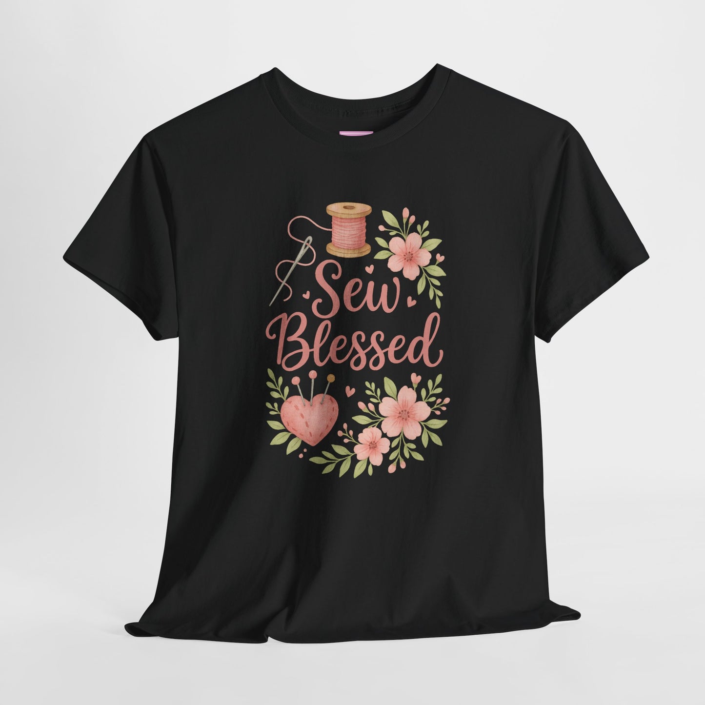 Sew Blessed Floral Tee