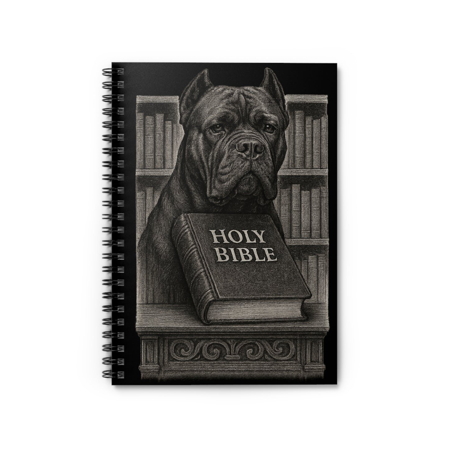 Cane Corso Holy Bible Spiral Notebook