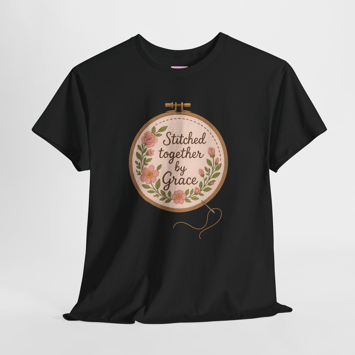 Stitched Together by Grace Floral Tee