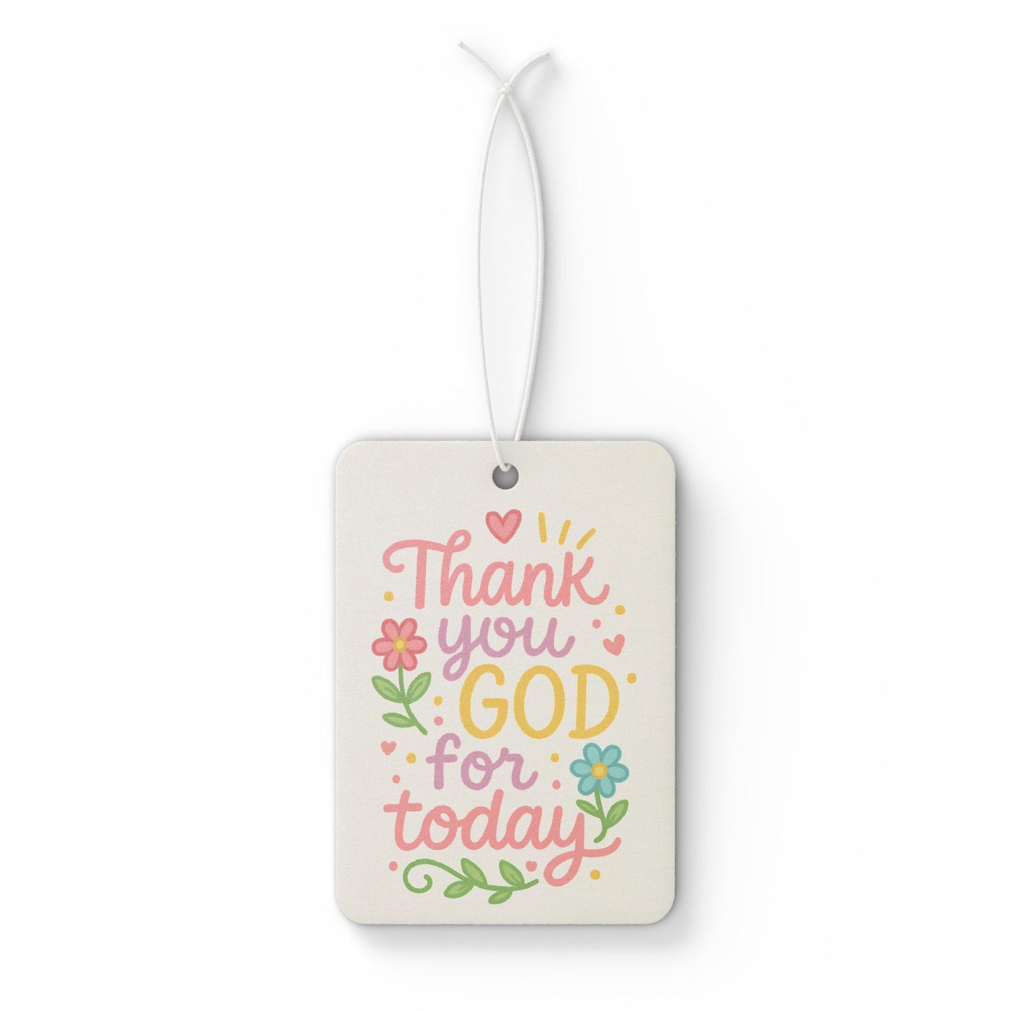 Thank You God Car Air Freshener