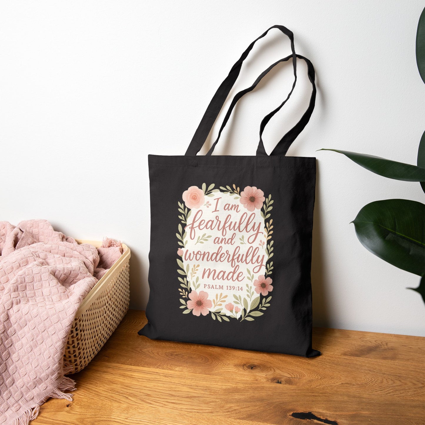 Fearfully and Wonderfully Made Tote Bag