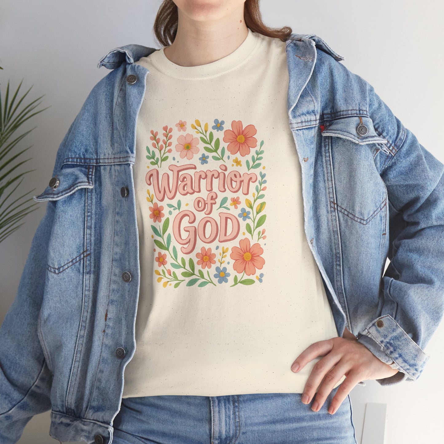 Warrior of God Floral Tee