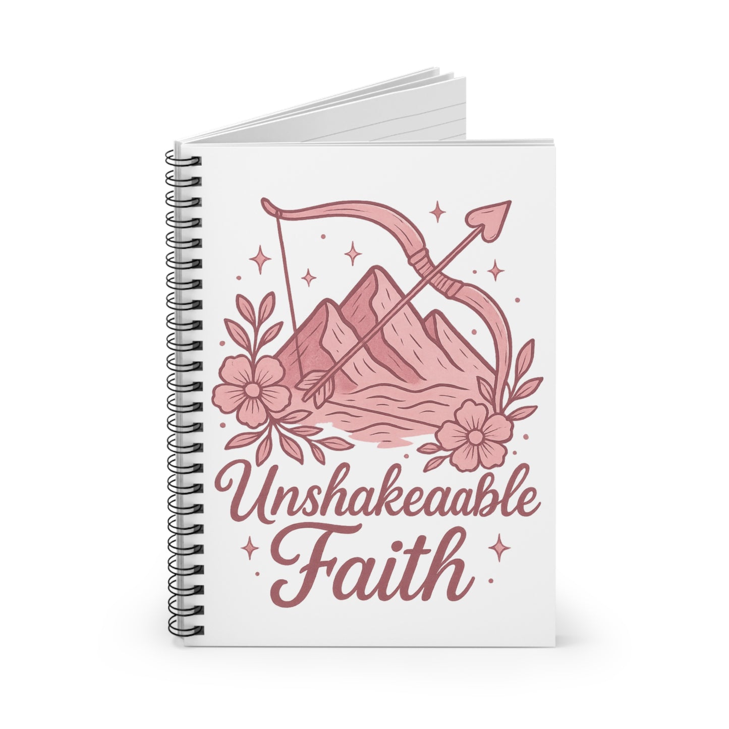 Unshakable Faith Spiral Notebook