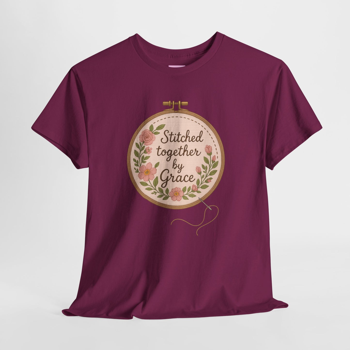 Stitched Together by Grace Floral Tee