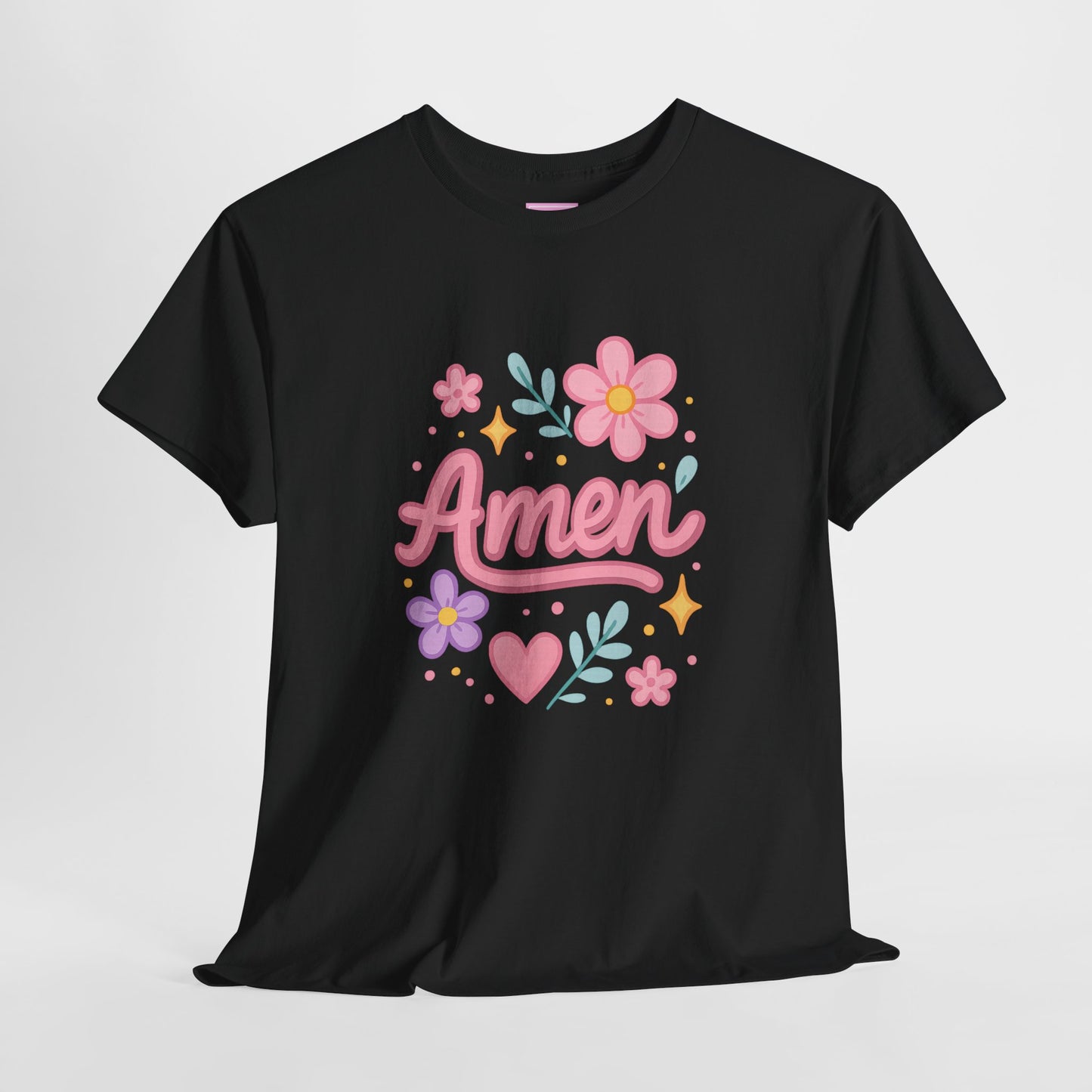 Amen Floral Star Tee