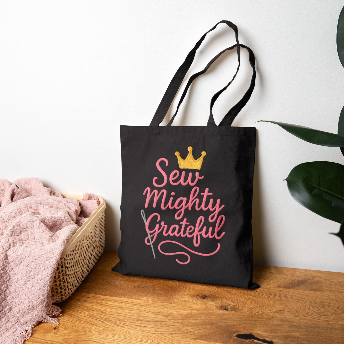 Sew Mighty Grateful 1 Tote Bag