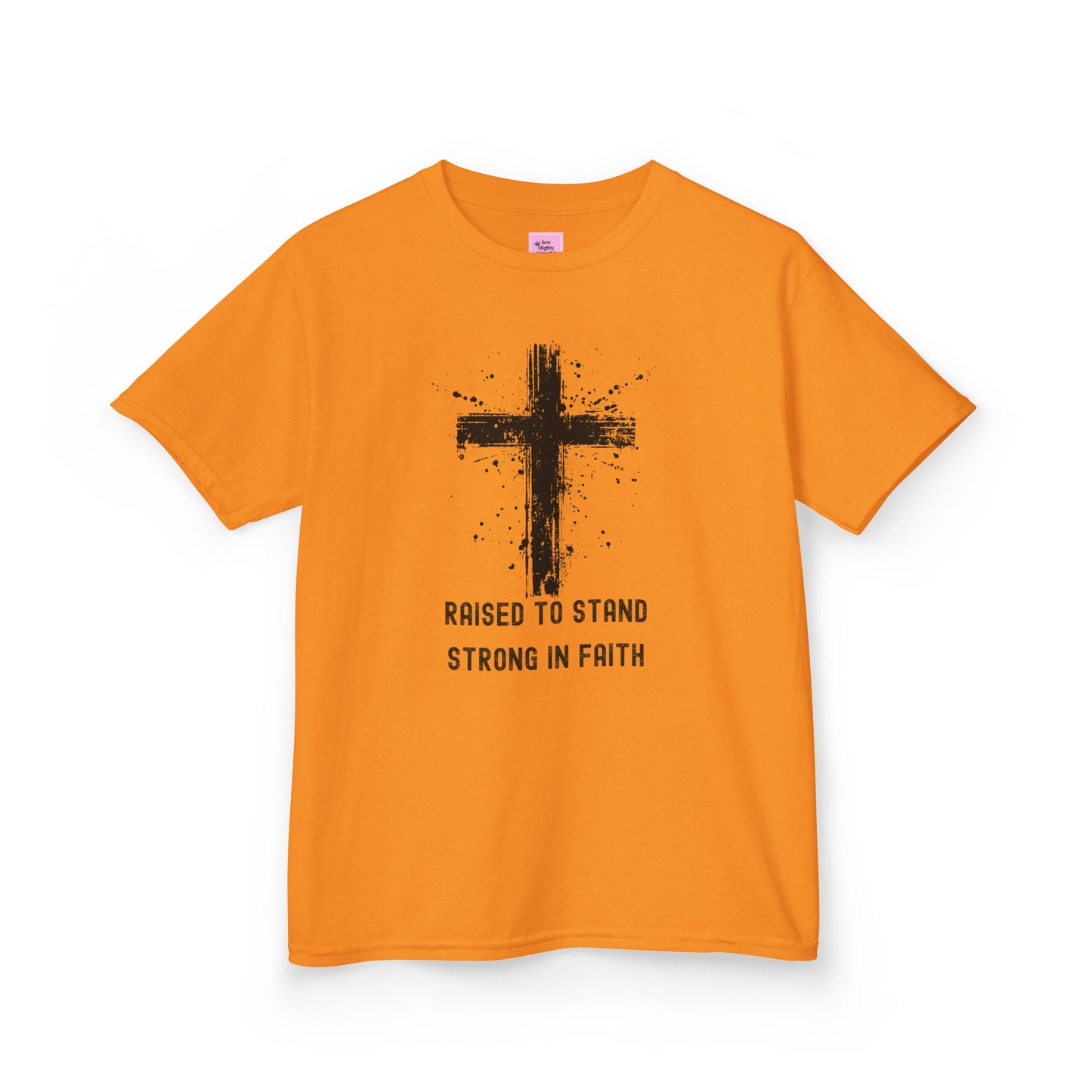 Raised to Stand Strong in Faith Tee