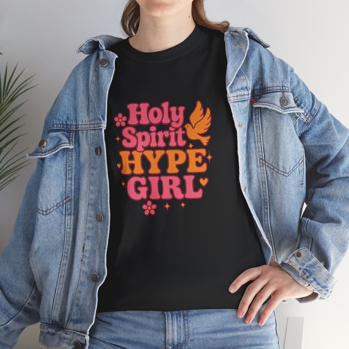 Holy Spirit Hype Girl Tee
