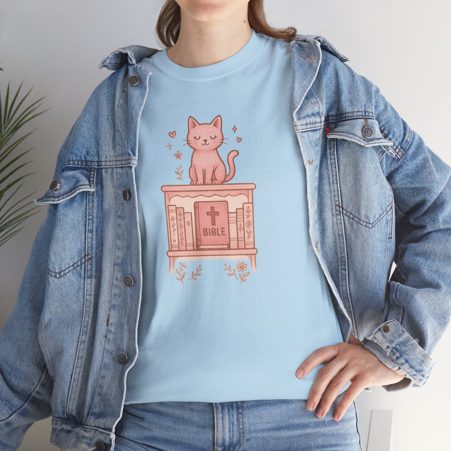 Cute Cat Bible Tee