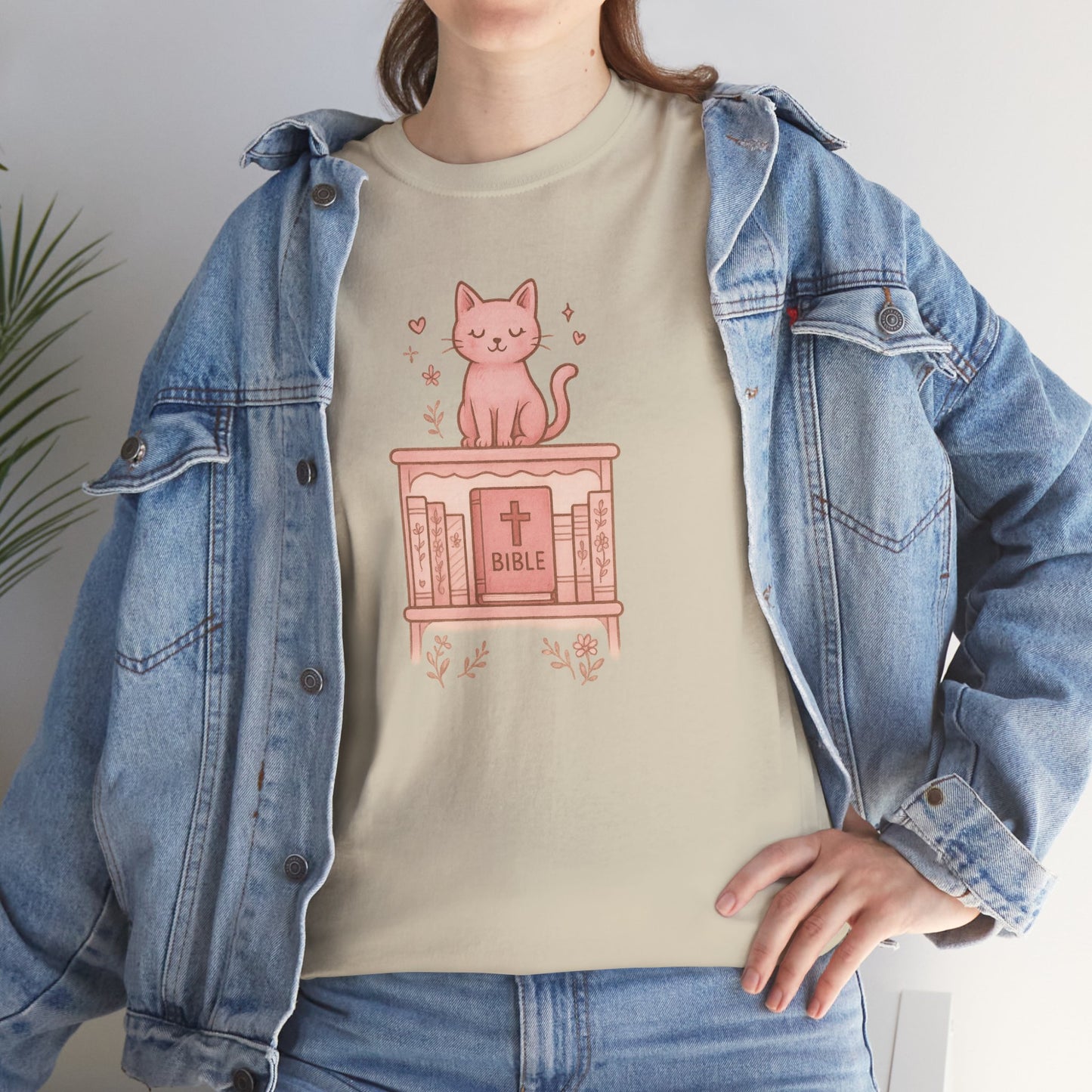Cute Cat Bible Tee
