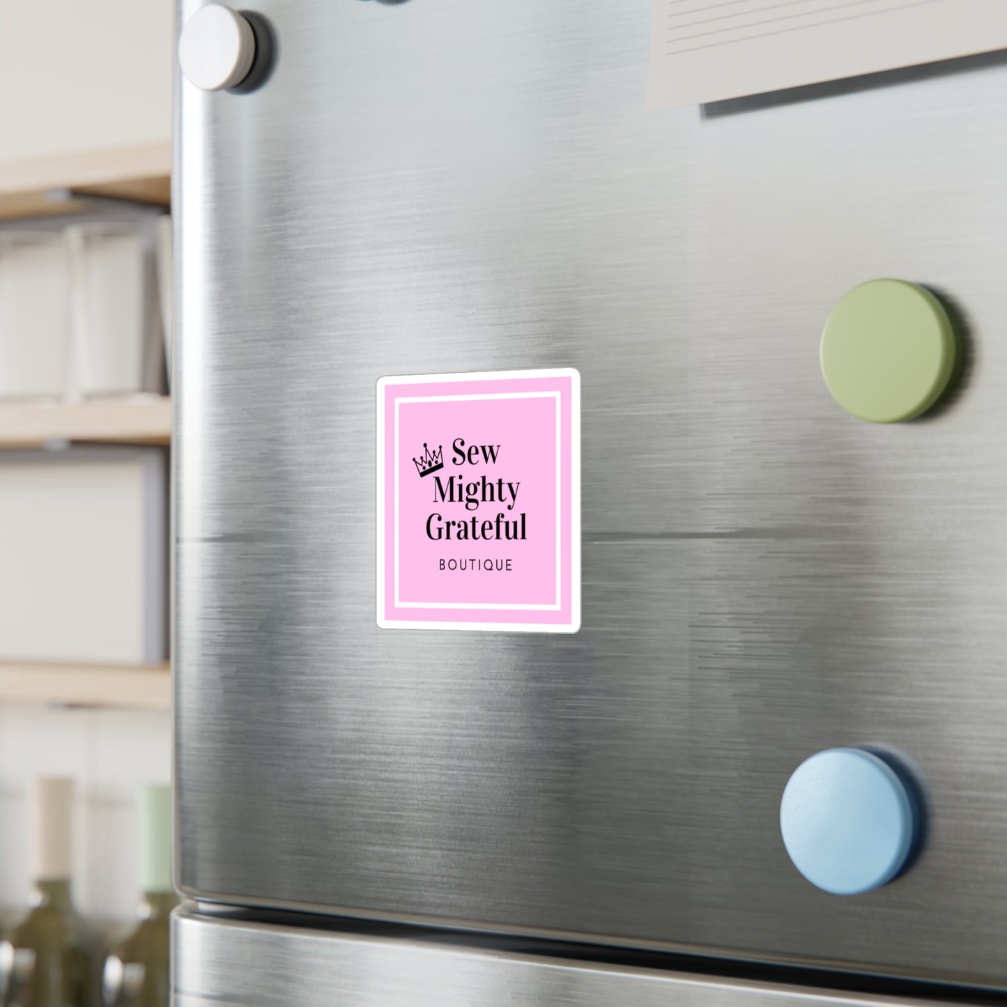 Sew Mighty Grateful Vinyl Decal