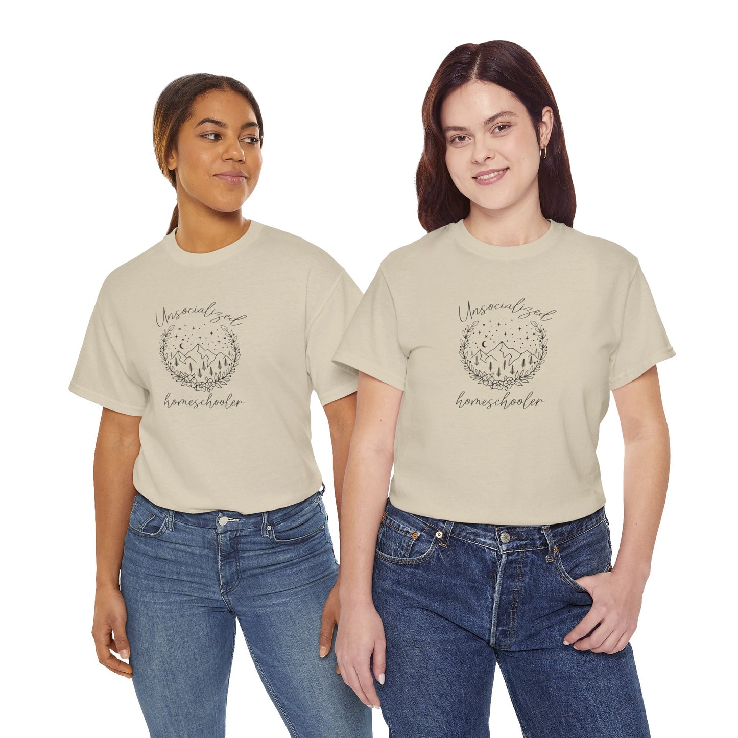Unsocialized Homeschooler Tee