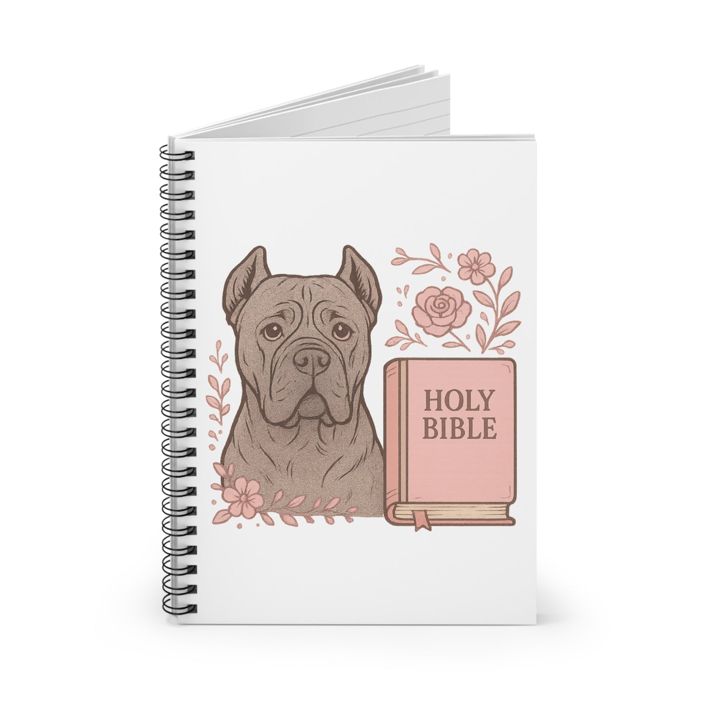 Cane Corso Bible Spiral Notebook
