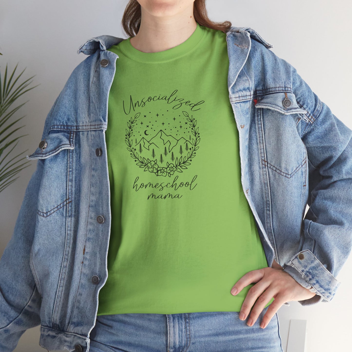 Unsocialized Homeschool Mama Tee