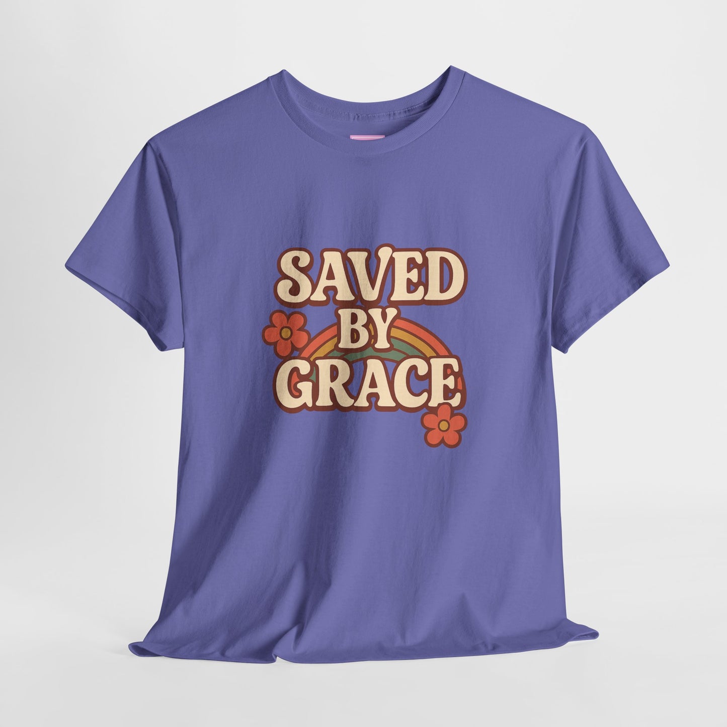 Saved By Grace Vintage Floral Tee