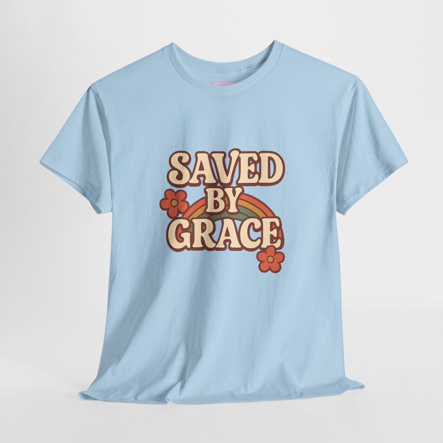 Saved By Grace Vintage Floral Tee