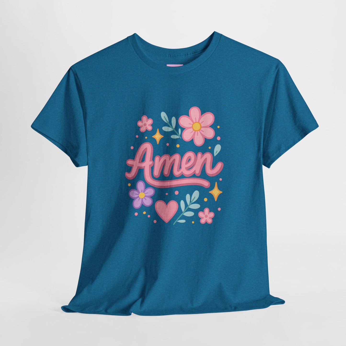 Amen Floral Star Tee
