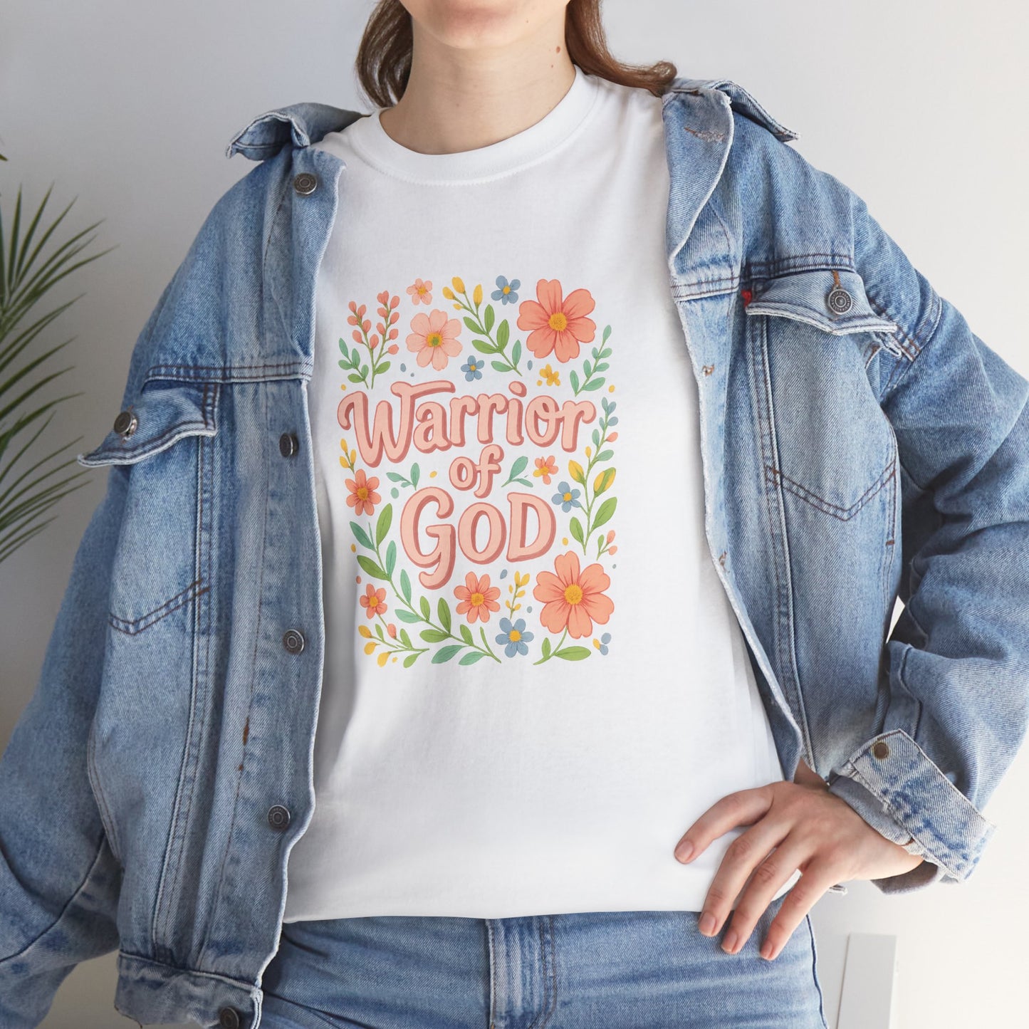 Warrior of God Floral Tee