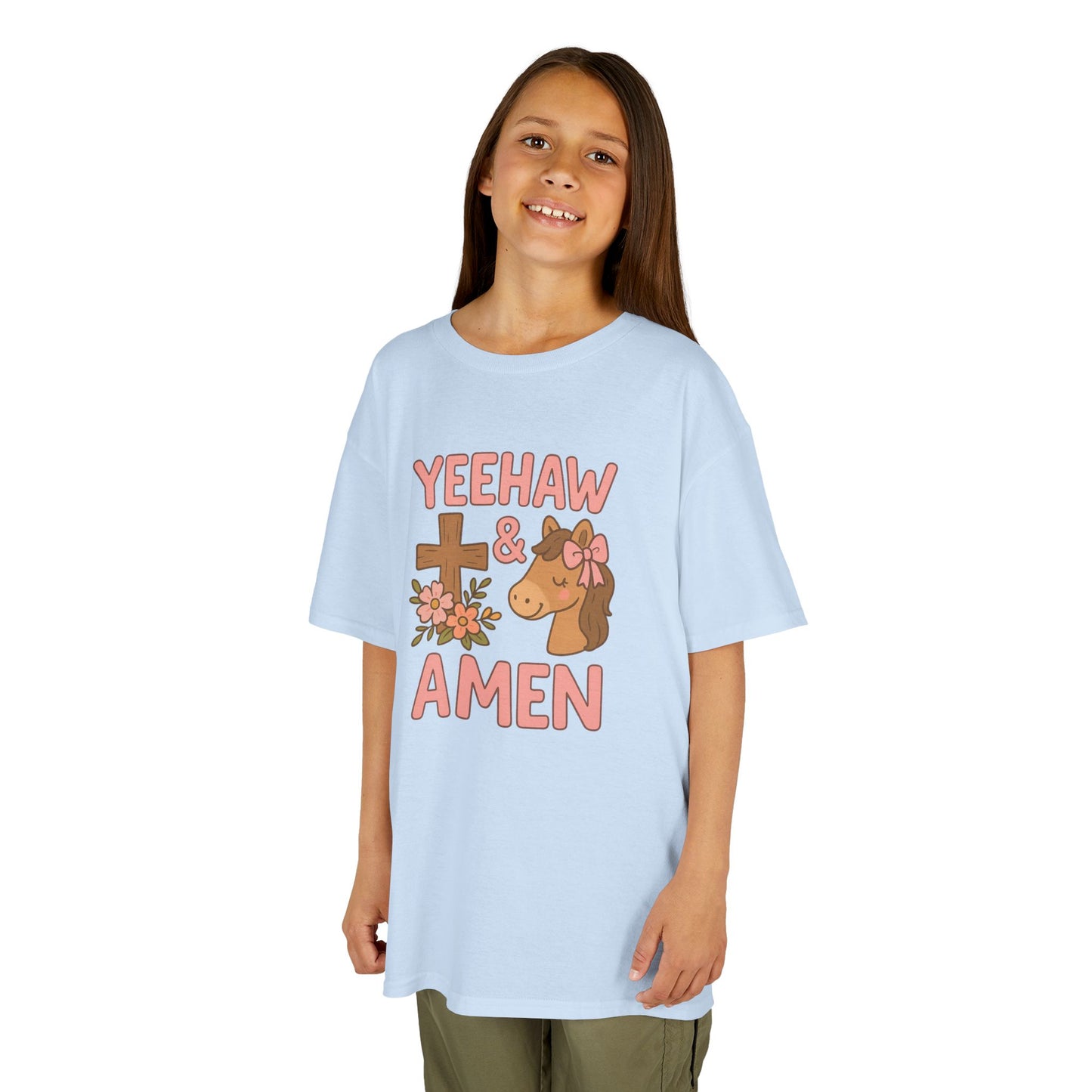 Yeehaw & Amen Kids Tee
