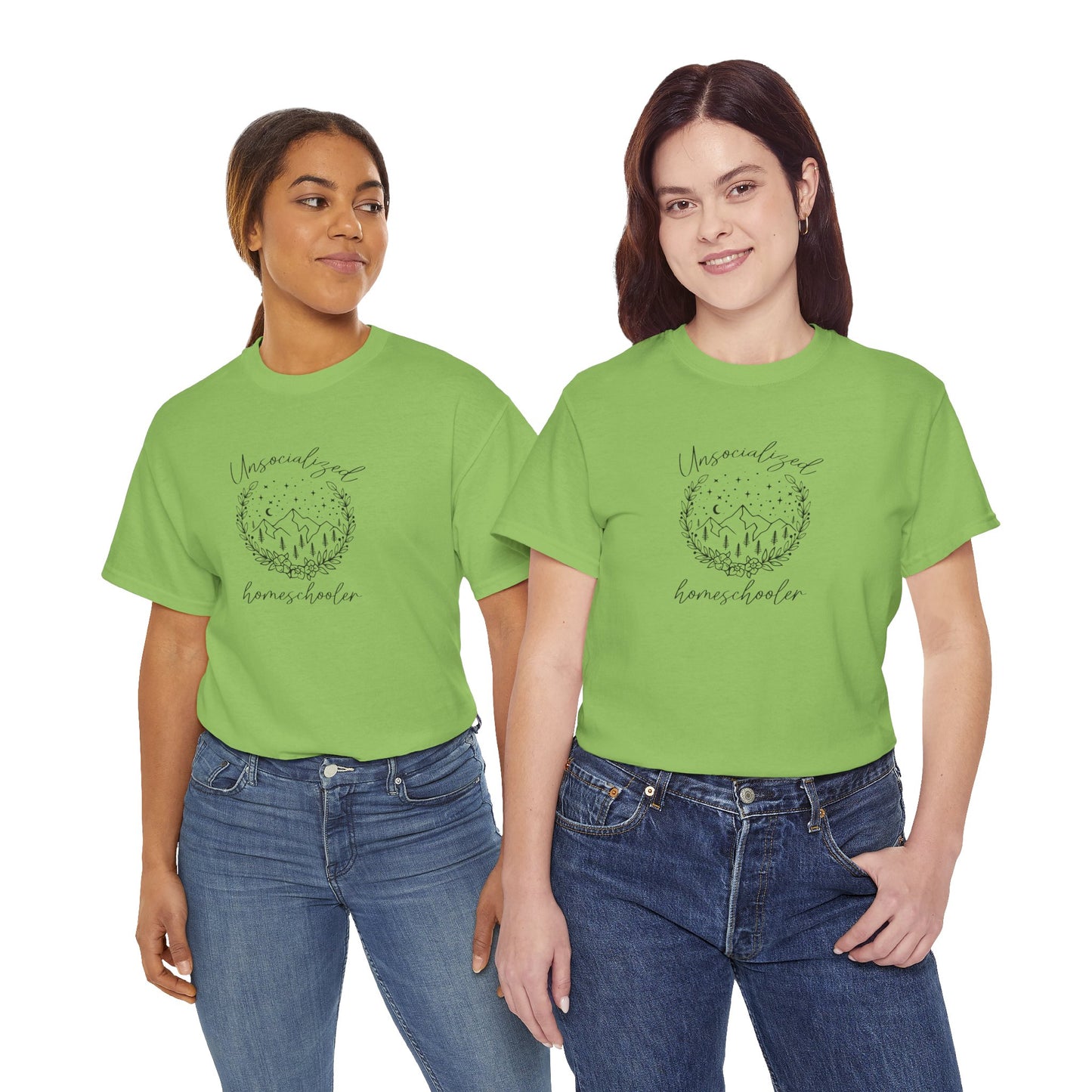 Unsocialized Homeschooler Tee