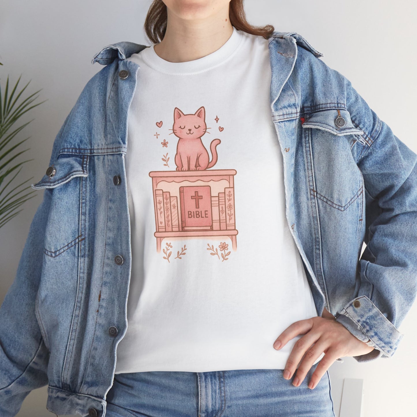 Cute Cat Bible Tee