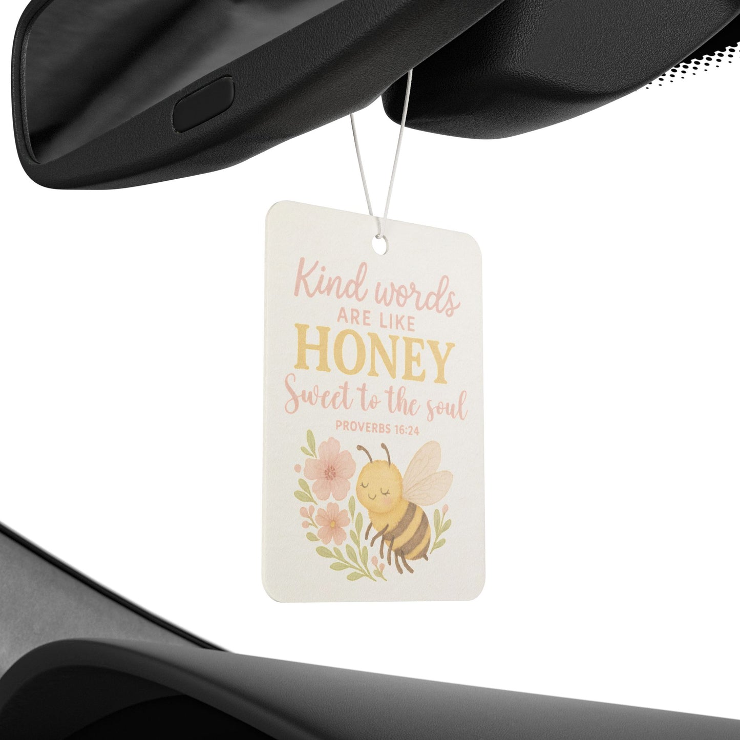 Kind Words Are Like Honey Car Air Freshener