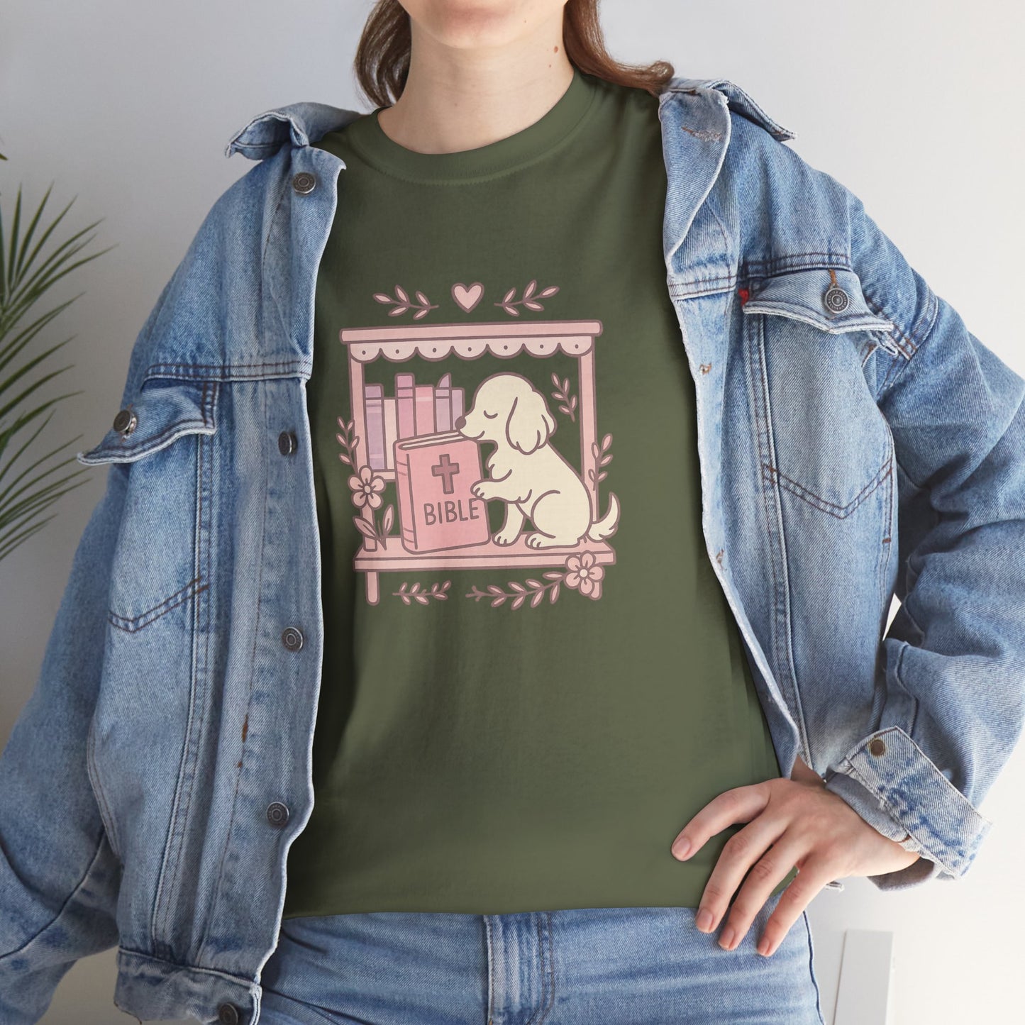 Cozy Dog Bible Lover Tee