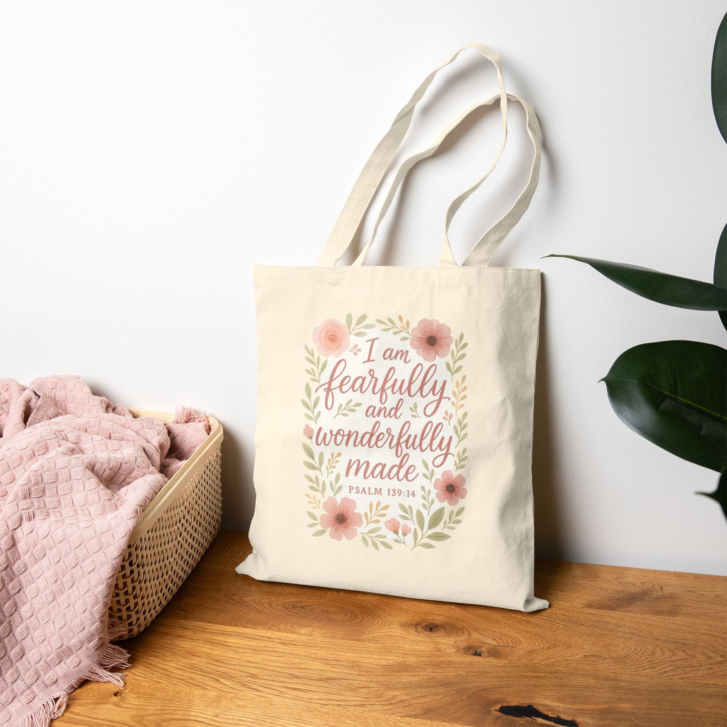 Fearfully and Wonderfully Made Tote Bag