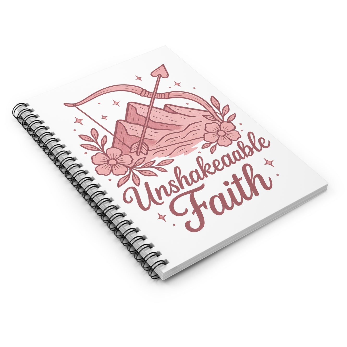 Unshakable Faith Spiral Notebook