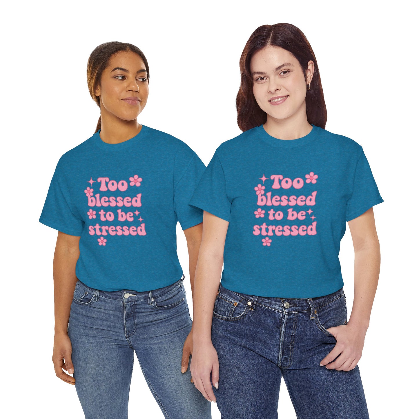 Too Blessed to Be Stressed Tee