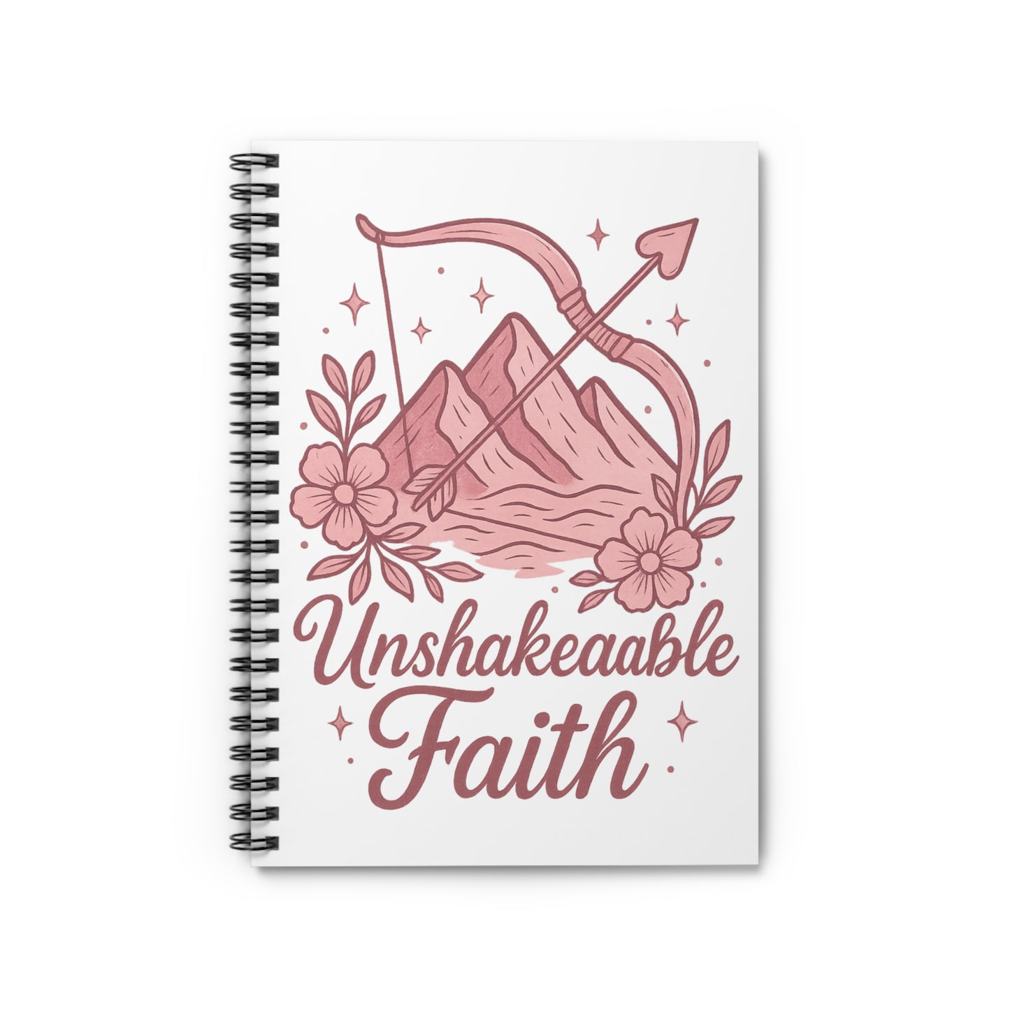 Unshakable Faith Spiral Notebook