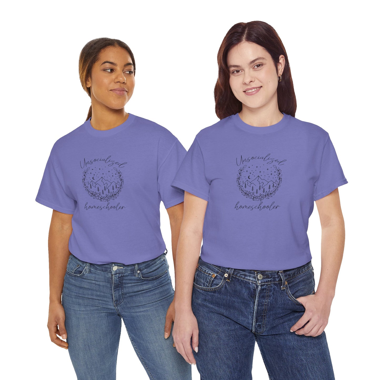Unsocialized Homeschooler Tee