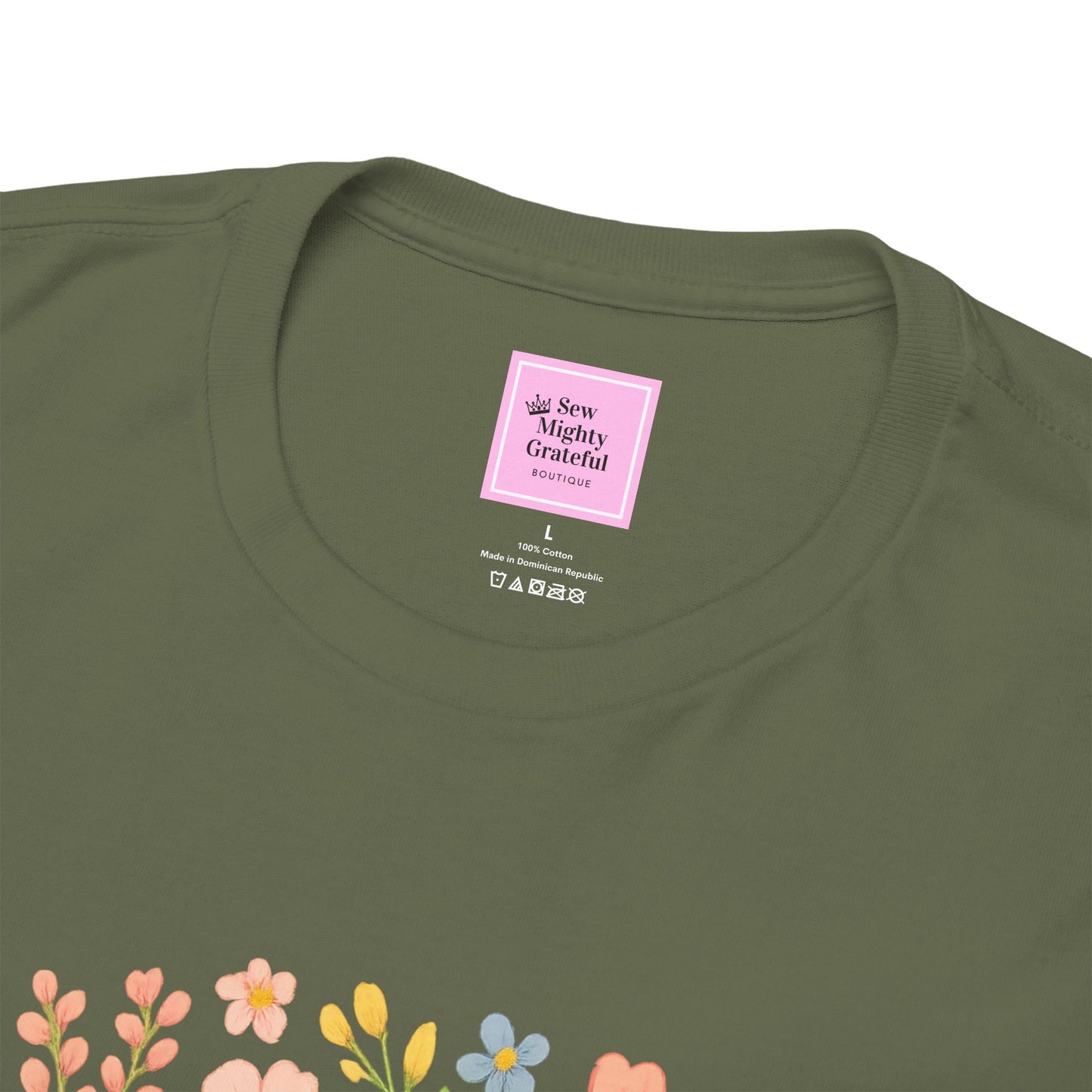 Warrior of God Floral Tee