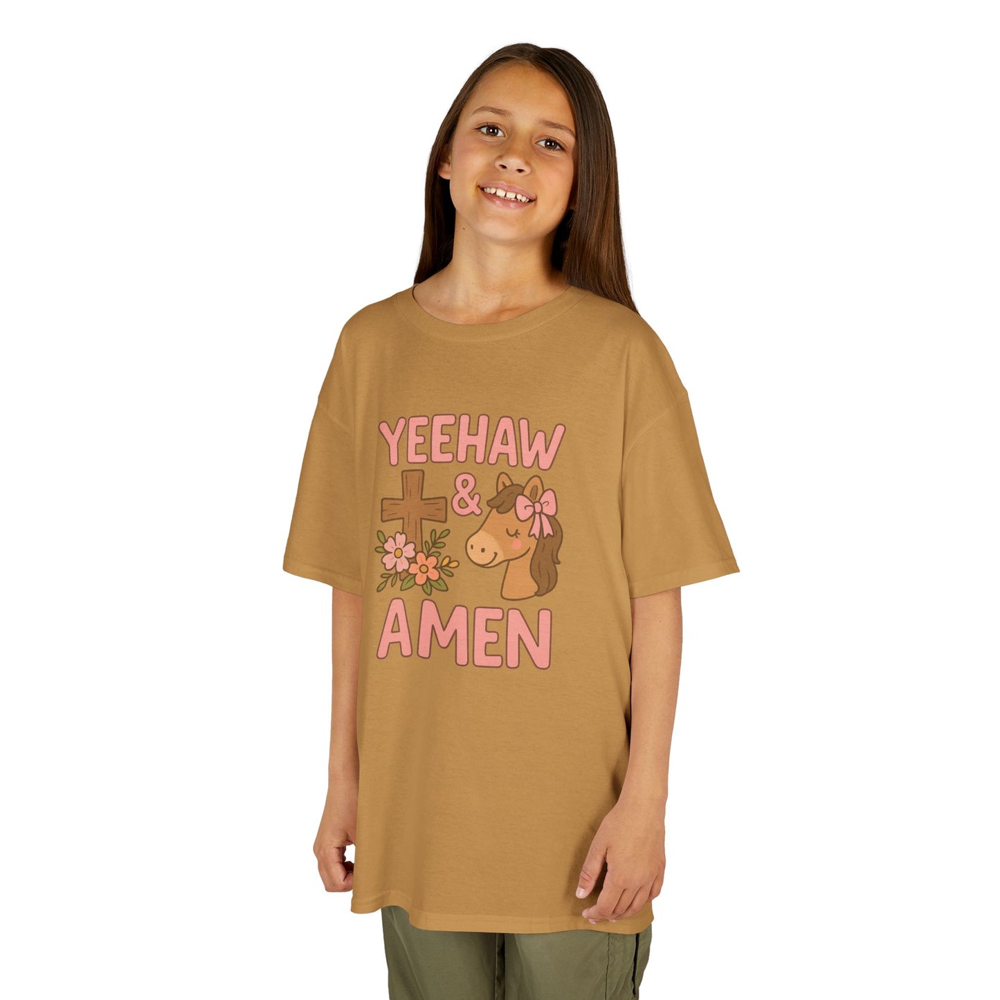 Yeehaw & Amen Kids Tee