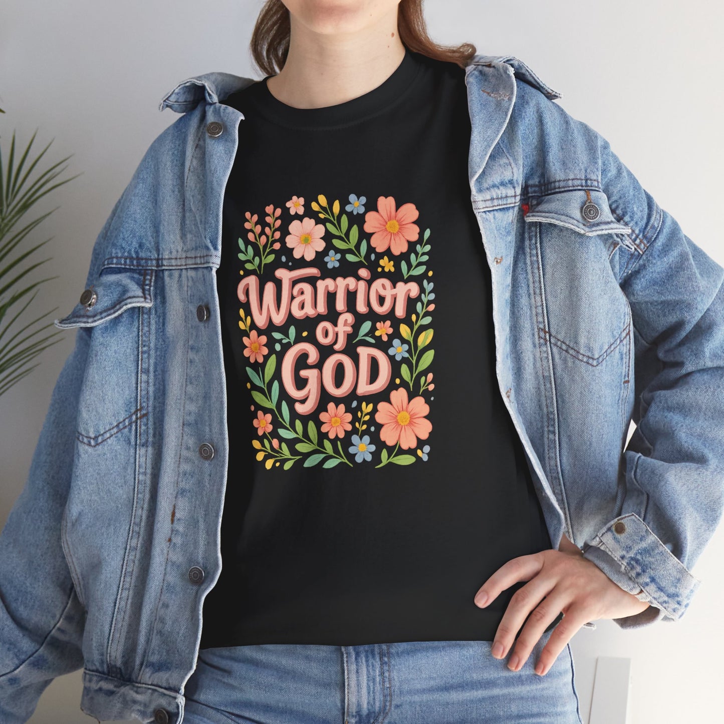 Warrior of God Floral Tee