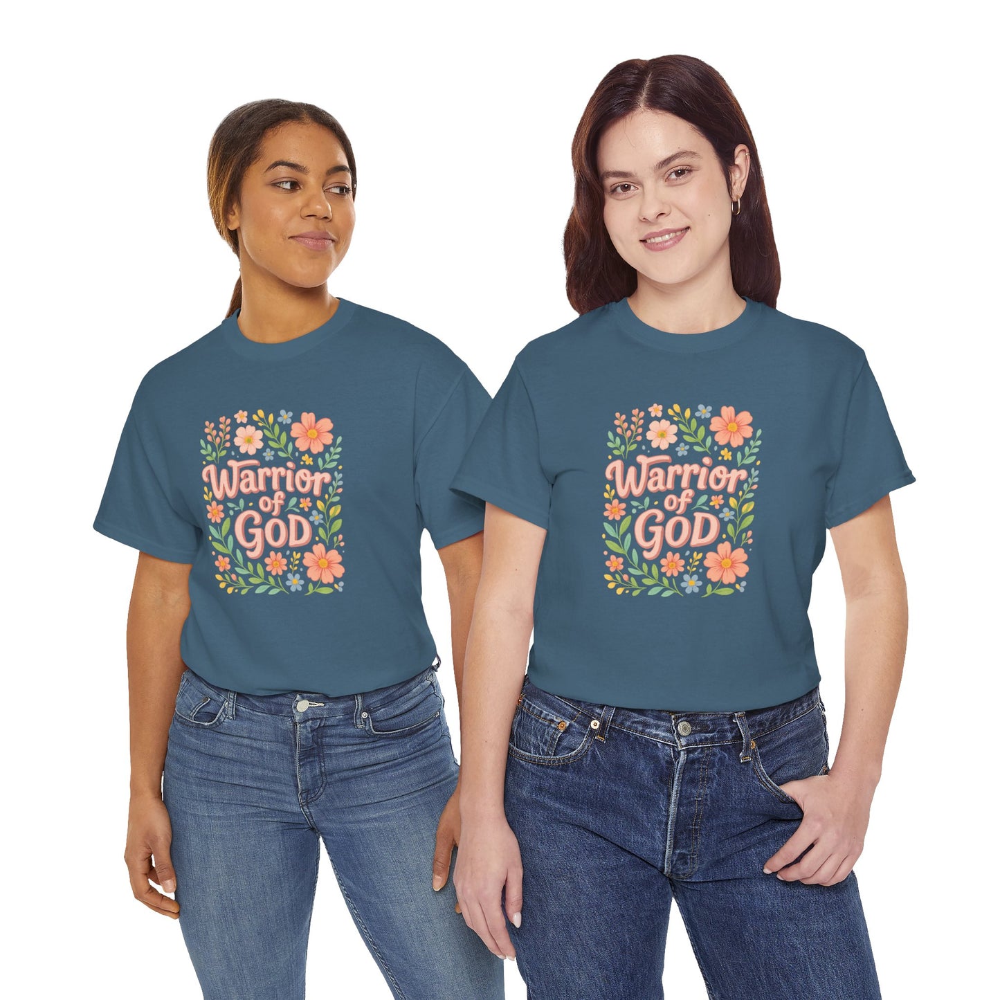 Warrior of God Floral Tee