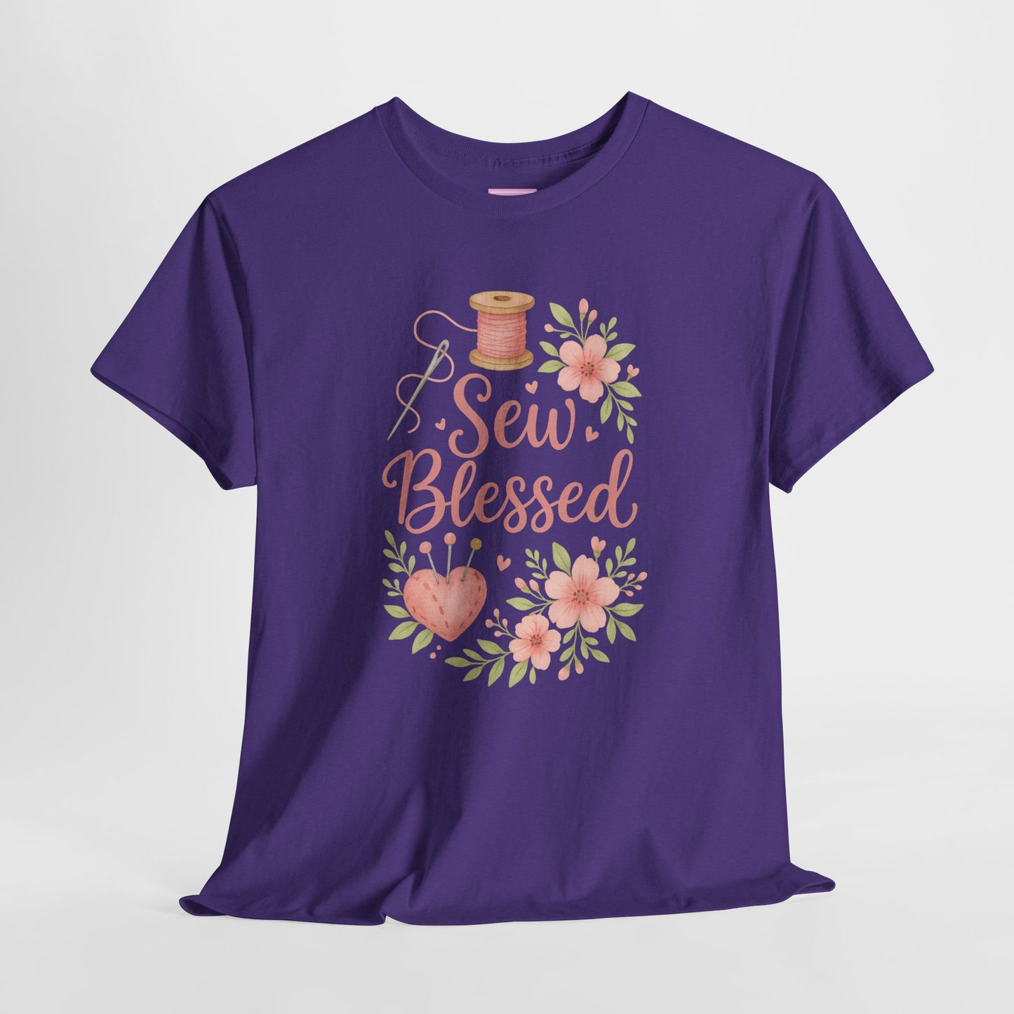 Sew Blessed Floral Tee