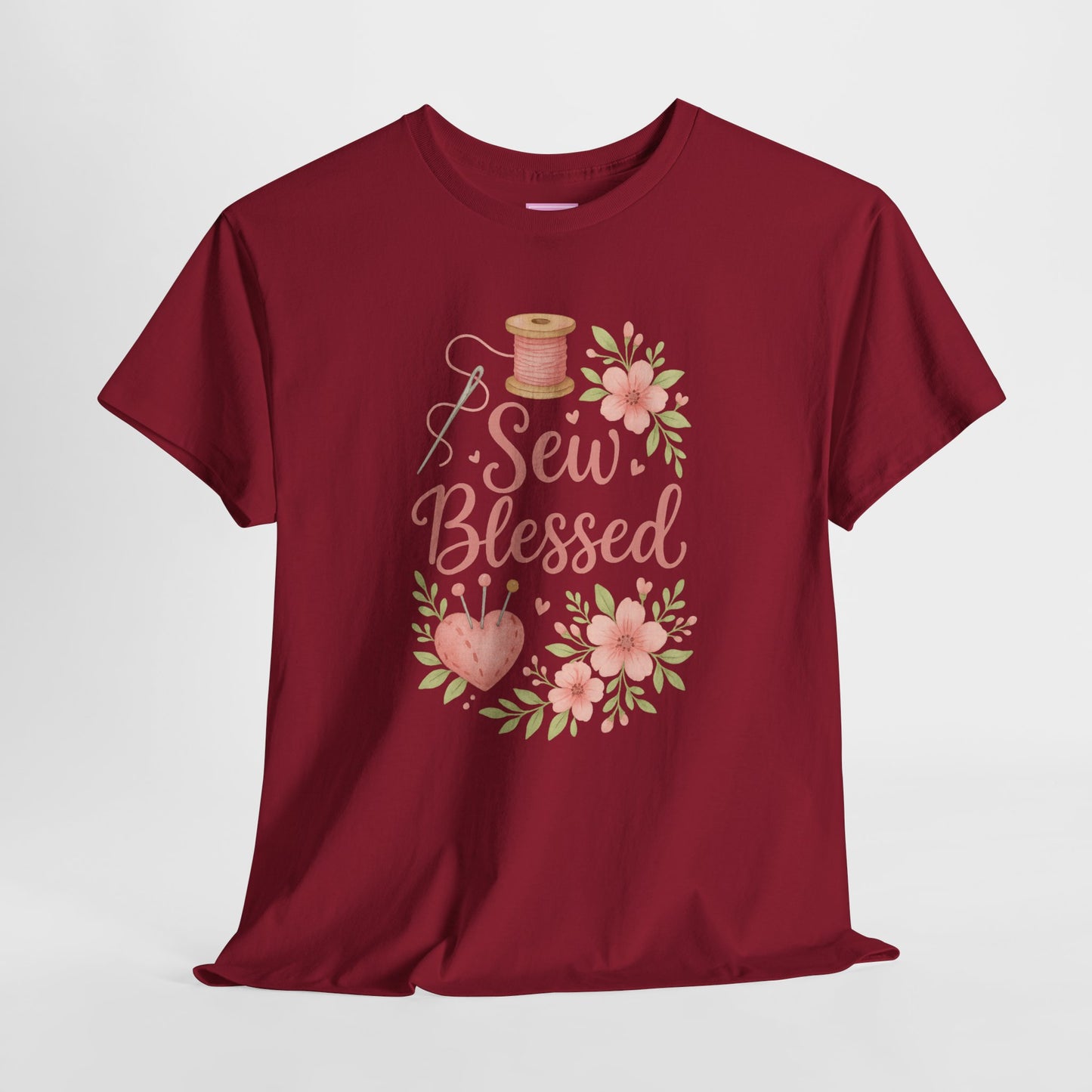 Sew Blessed Floral Tee