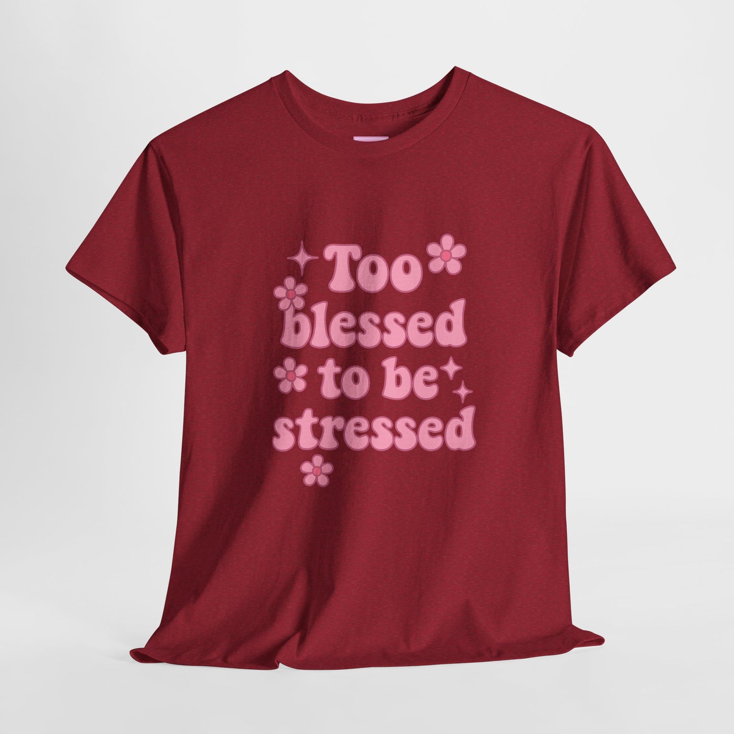 Too Blessed to Be Stressed Tee