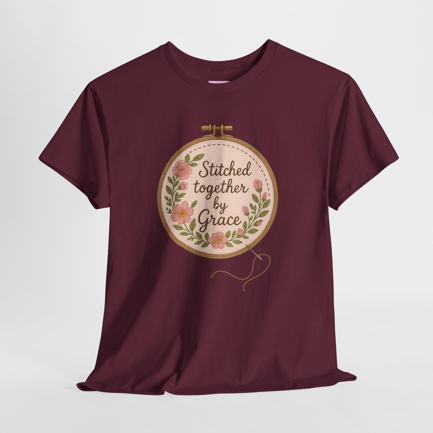 Stitched Together by Grace Floral Tee