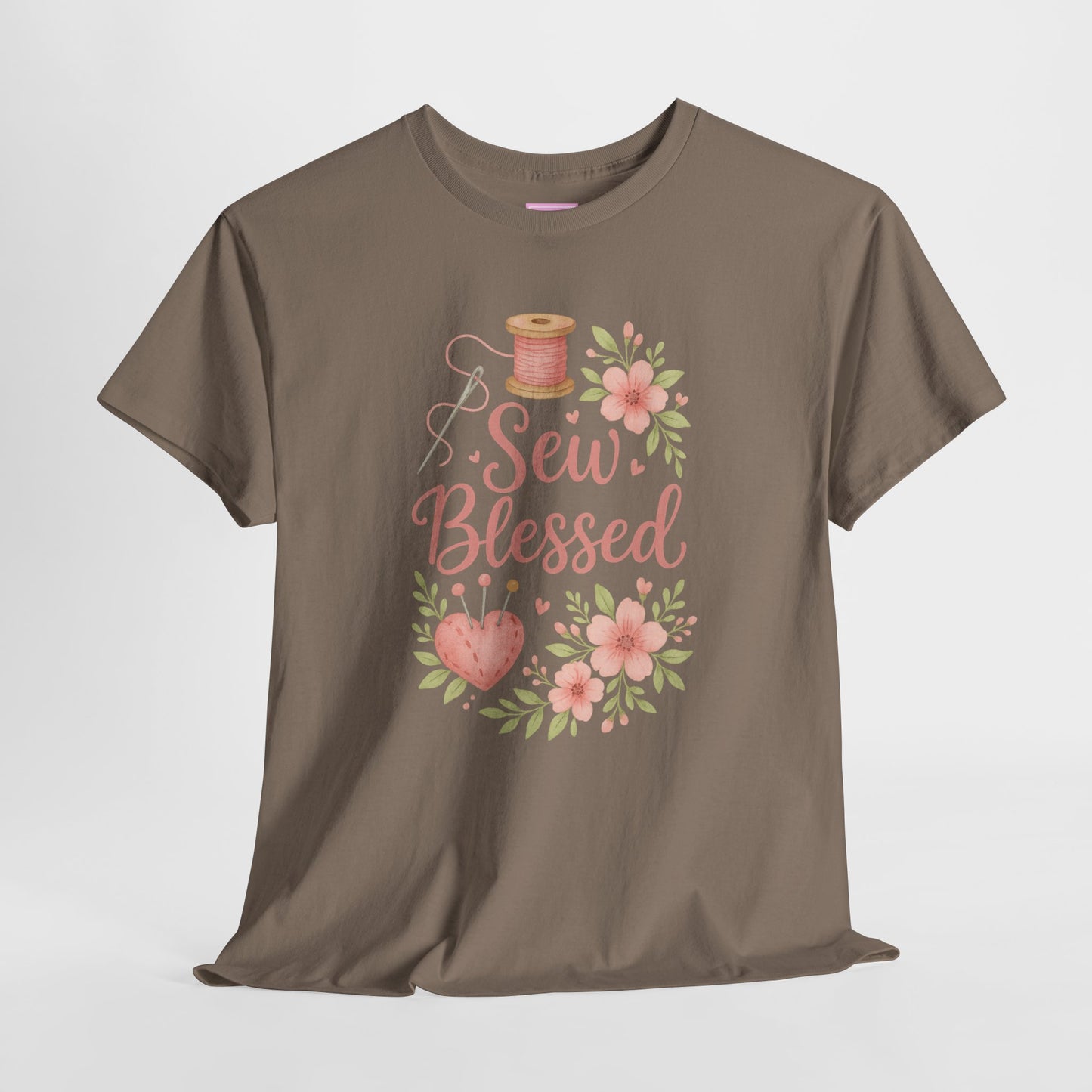 Sew Blessed Floral Tee