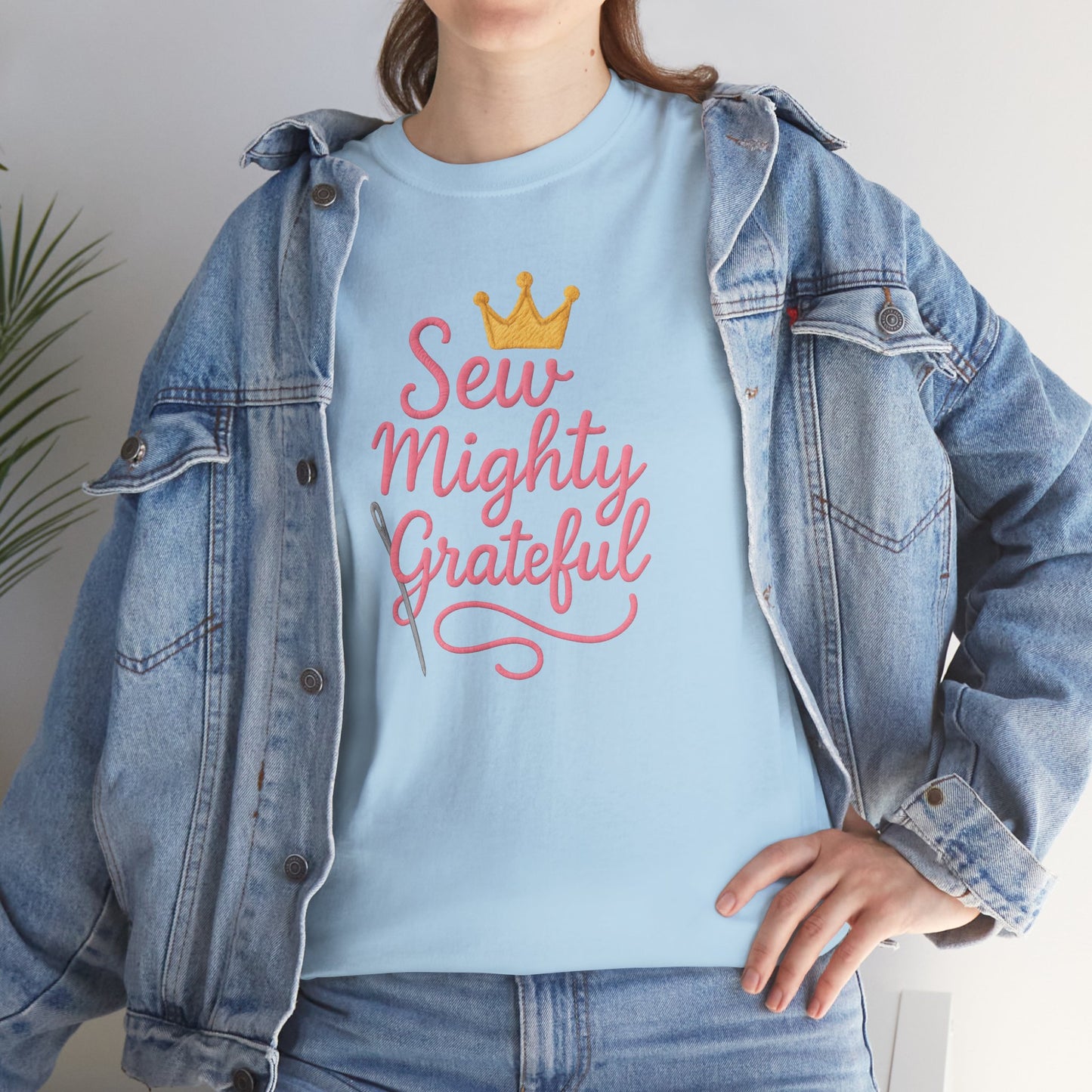 Sew Mighty Grateful 1 Tee