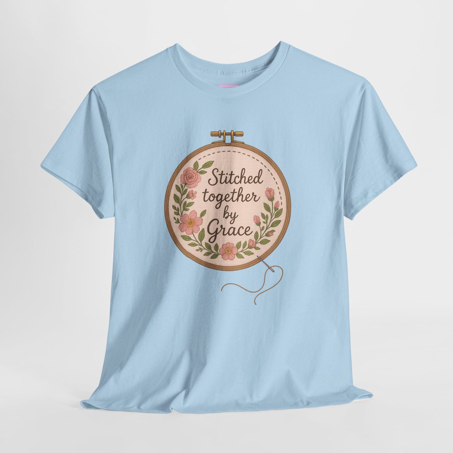 Stitched Together by Grace Floral Tee