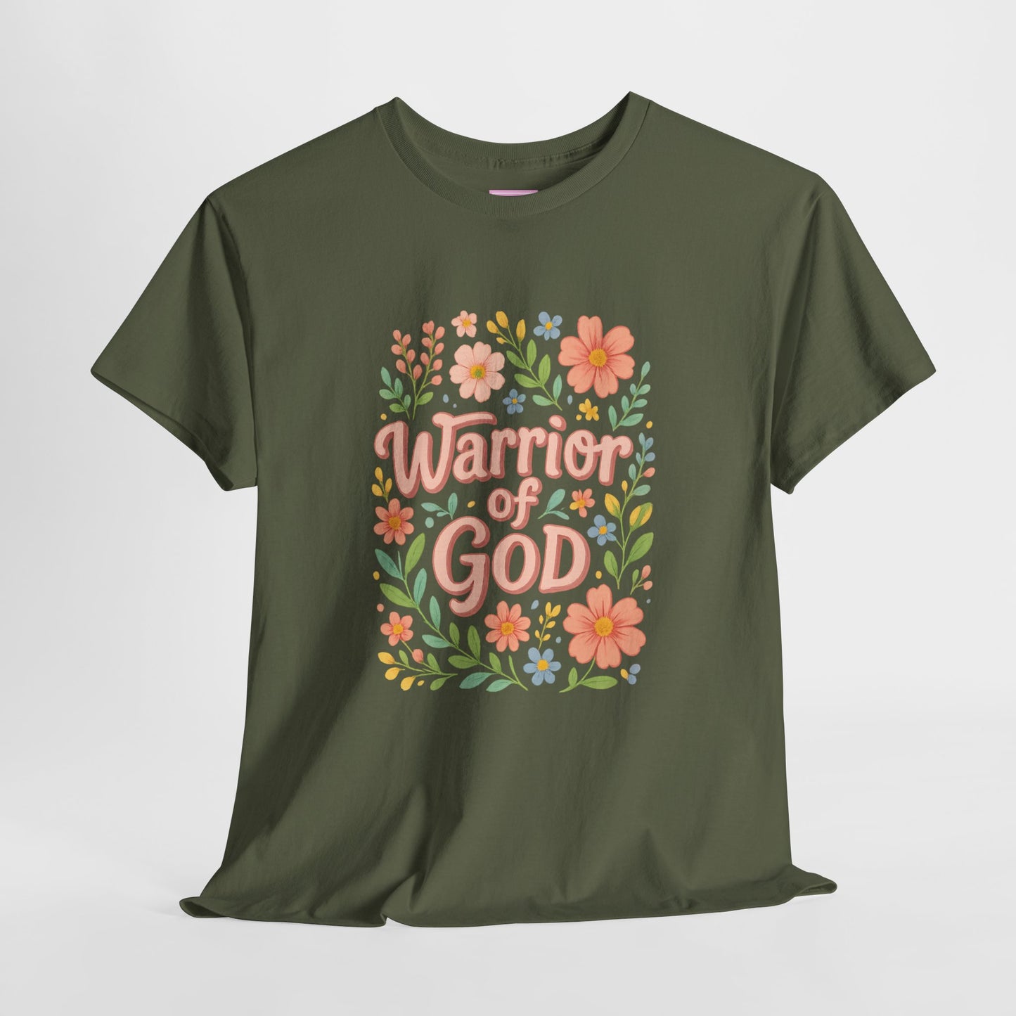 Warrior of God Floral Tee